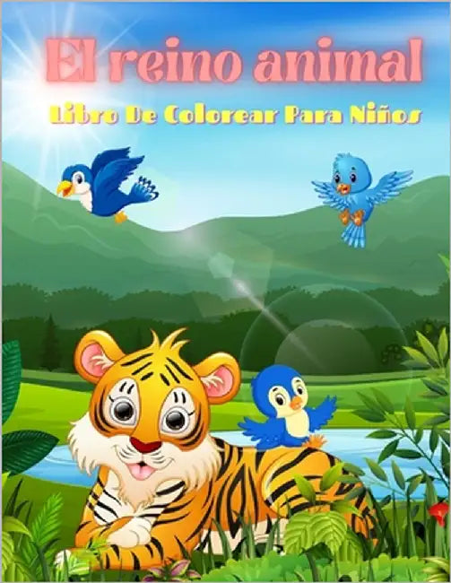 El reino animal - Libro De Colorear Para Niños by Rebollo, María
