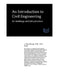 An Introduction to Civil Engineering for Buildings and Infrastructure by J. Paul Guyer