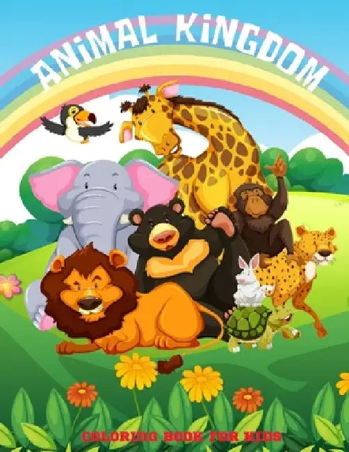 ANIMAL KINGDOM - Coloring Book For Kids by Cary Baxter