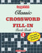 Classic CROSSWORD FILL-IN Puzzle Book; Vol.1 by Jaja Media