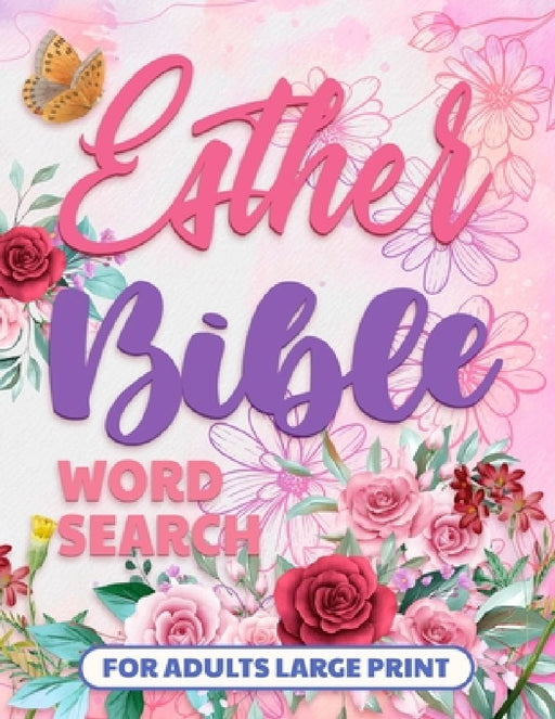 Esther Bible Word Search Books for Adults Large Print: Bible Word Find, Puzzle for Seniors with Dementia by Meditate On God's Word