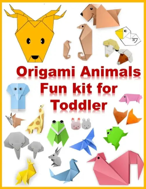 origami animals fun kit for toddler: Make a Complete Zoo of Origami Animals!: Kit with Origami Book by Darts