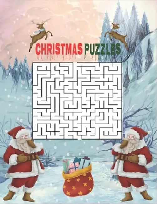 christmas puzzles: (Highlights Puzzles christmas Activity Books ages 4-8 ) by 2021 Puzzels