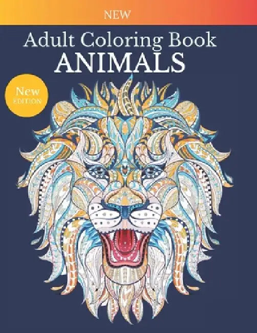 Adult Coloring Book Animals: 50 Forest Beautiful Animals Adult coloring Book by Tapu Ahmed