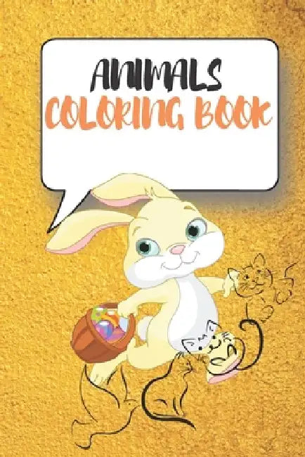 Animals coloring book: Animal coloring book / animals coloring book for adults / coloring books for kids ages 4-8 by Peace Publishing