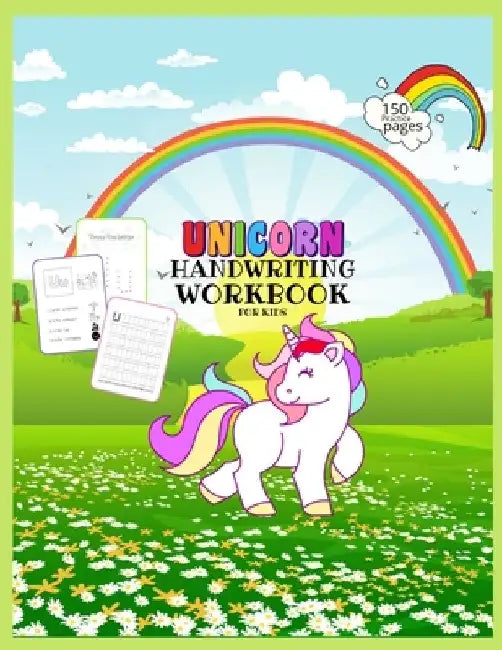 Unicorn Handwriting Workbook for Kids: Unicorn Handwriting Practice Paper Letter Tracing Workbook for Kids - Unicorn Handwriting Practice Books for Ki by Journals Library