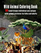 Wild Animal Coloring Book: 50 hand-drawn individual and unique wild animal pictures for kids and adults by The Publish Hut