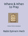 Where & When to Pray: Hilchot Tefillah Workbook by Ephraim Meth