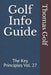 Golf Info Guide: The Key Principles Vol. 27 by Thomas Golf