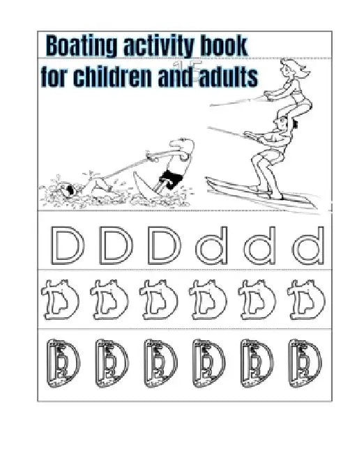 Boating activity book for children and adults by Donfrancisco Inc