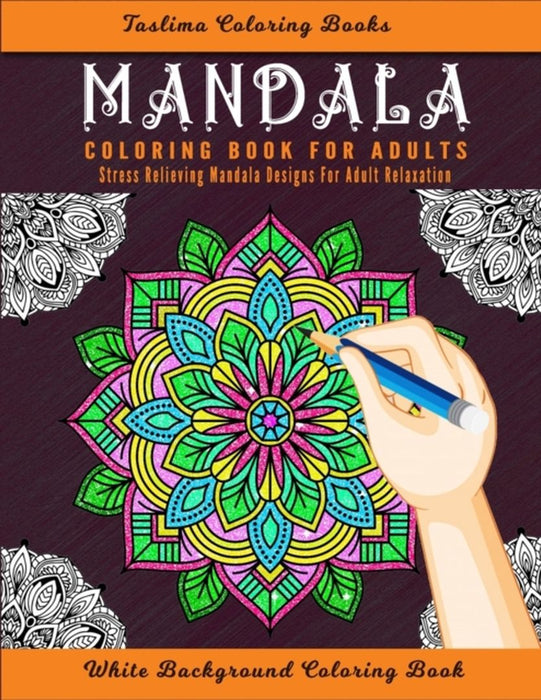 Mandala Color Bk For Adults by Books, Taslima Coloring