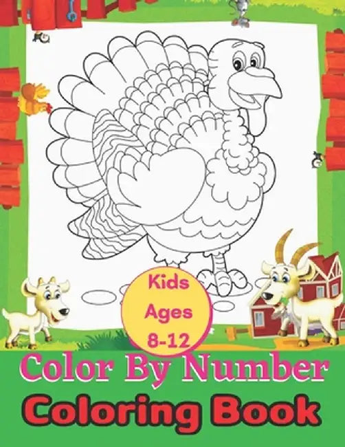 Kids Ages 8-12 Color By Number