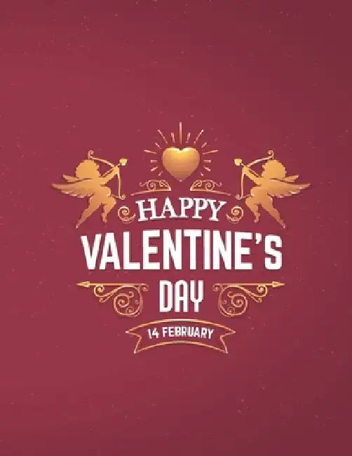 Happy Valentine's Day: 14 February Valentine Day Coloring Book Gift for Adult Relaxation by Laalpiran Publishing