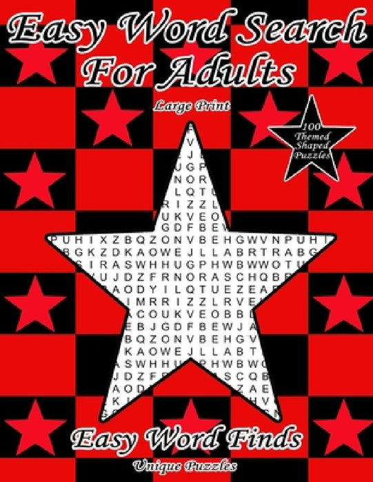 Easy Word Search For Adults: Easy Word Finds by Unique Puzzles