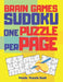 Brain Games Sudoku One Puzzle Per Page: Extra Large Print Sudoku - The Most Popular Logic Games For Adults by Panda Puzzle Book