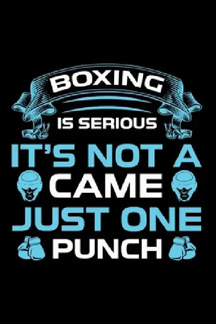Boxing is serious It's not came just one Punch by Jhonn Sr