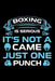 Boxing is serious It's not came just one Punch by Jhonn Sr