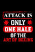 Attack is only one hale of the Art of boxing by Jhonn Sr