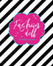Fashion Doll Inventory Book: Record Your Fabulous Doll Collection Black and White Stripes by Collectors Club Press