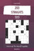 Straights Puzzles - 200 Normal to Hard Puzzles 9x9 vol.6 by David Smith
