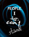 People I Just Can't Stand - Let It All Out: Stress Relief - Anger management - Expressive Therapies - Valentines Gift - Stress Relief Gifts by June Day