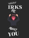 What Irks Me About You - Let It All Out: Stress Relief - Anger management - Expressive Therapies - Valentines Gift - Stress Relief Gifts by June Day