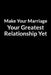 Make Your Marriage Your Greatest Relationship Yet: The Overweight Teacher and Wife's Guide to Saving Your Marriage through Text Messaging by Ryan Dinoshe