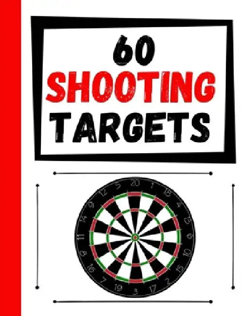 60 Shooting Targets: Large Paper Perfect for Rifles / Firearms / BB / AirSoft / Pistols / Archery & Pellet Guns by Practice Targets