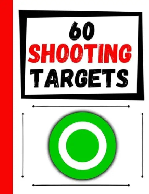 60 Shooting Targets: Large Paper Perfect for Rifles / Firearms / BB / AirSoft / Pistols / Archery & Pellet Guns by Practice Targets