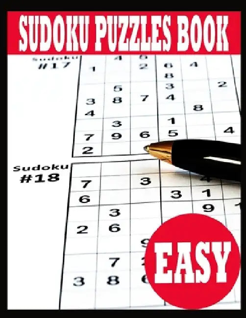 Sudoku Puzzle Book: Easy Sudoku Puzzle Book including Instructions and answer keys - Sudoku Puzzle Book for Adults by Paper