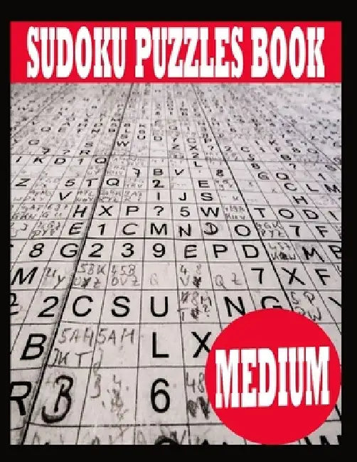 Sudoku Puzzle Book: Medium Sudoku Puzzle Book including Instructions and answer keys - Sudoku Puzzle Book for Adults by Paper