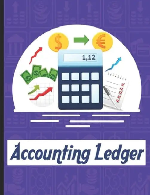 accounting ledgers for bookkeeping: Accounting General Ledge, sustained and long lasting tracking and record keeping Size:8.5"x11" in 100 by Scorebooks Ledger