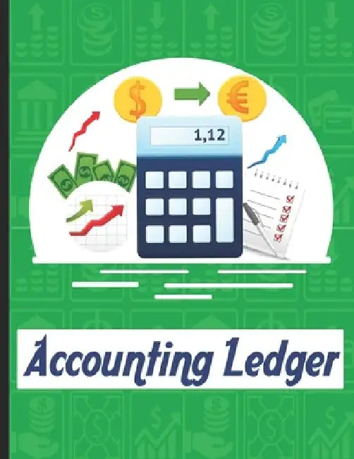accounting ledgers for bookkeeping: Accounting General Ledge, sustained and long lasting tracking and record keeping Size:8.5"x11" in 100 by Scorebooks Ledger