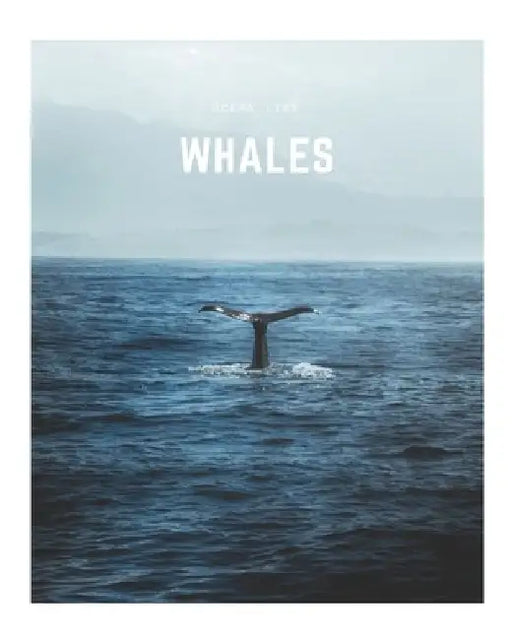 Whales: A Decorative Book │ Perfect for Stacking on Coffee Tables & Bookshelves │ Customized Interior Design & Home Decor by Decora Book Co