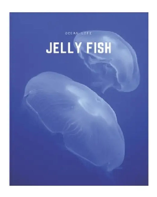 Jelly Fish: A Decorative Book │ Perfect for Stacking on Coffee Tables & Bookshelves │ Customized Interior Design & Home Decor by Decora Book Co