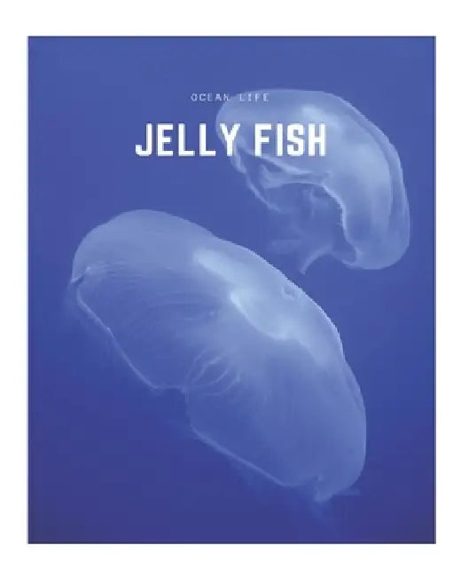 Jelly Fish: A Decorative Book │ Perfect for Stacking on Coffee Tables & Bookshelves │ Customized Interior Design & Home Decor by Decora Book Co