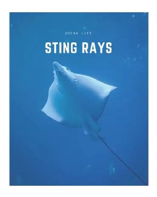 Sting Rays: A Decorative Book │ Perfect for Stacking on Coffee Tables & Bookshelves │ Customized Interior Design & Home Decor by Decora Book Co