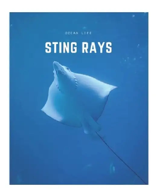 Sting Rays: A Decorative Book │ Perfect for Stacking on Coffee Tables & Bookshelves │ Customized Interior Design & Home Decor by Decora Book Co