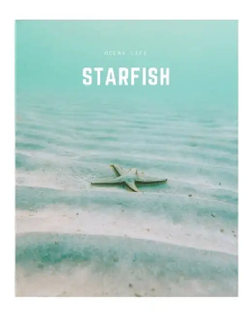 Starfish: A Decorative Book │ Perfect for Stacking on Coffee Tables & Bookshelves │ Customized Interior Design & Home Decor by Decora Book Co