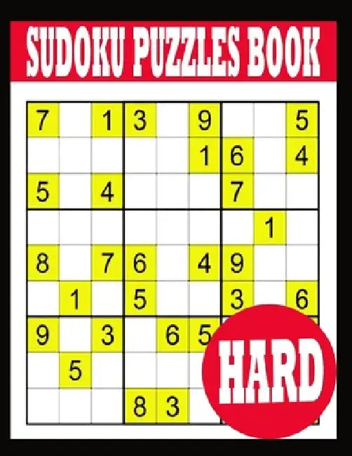 Sudoku Puzzle Book: Hard Sudoku Puzzle Book including Instructions and answer keys - Sudoku Puzzle Book for Adults by Paper