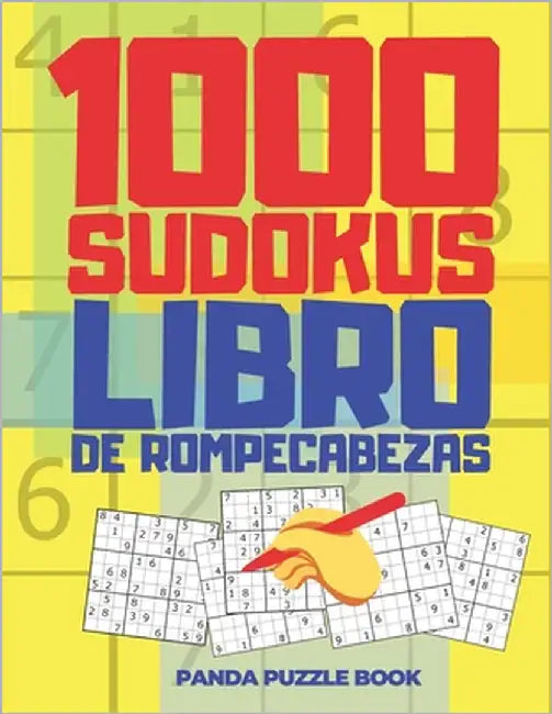 1000 Sudokus Libro De Rompecabezas: Juegos De Lógica Para Adultos by Book, Panda Puzzle