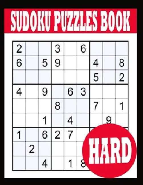 Sudoku Puzzle Book: Hard Sudoku Puzzle Book including Instructions and answer keys - Sudoku Puzzle Book for Adults by Paper