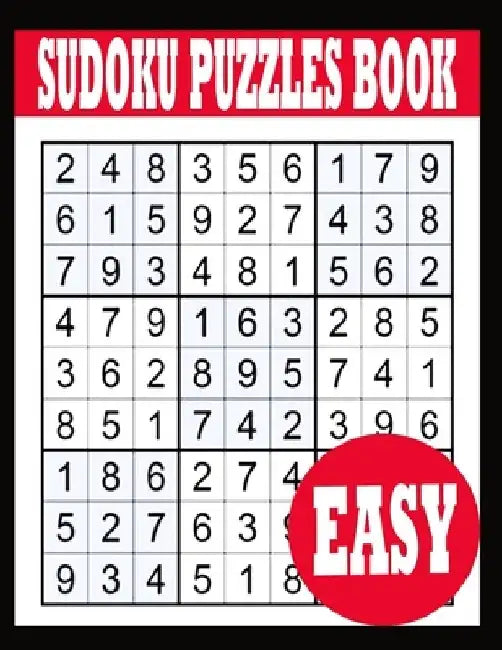Sudoku Puzzle Book: Easy Sudoku Puzzle Book including Instructions and answer keys - Sudoku Puzzle Book for Adults by Paper
