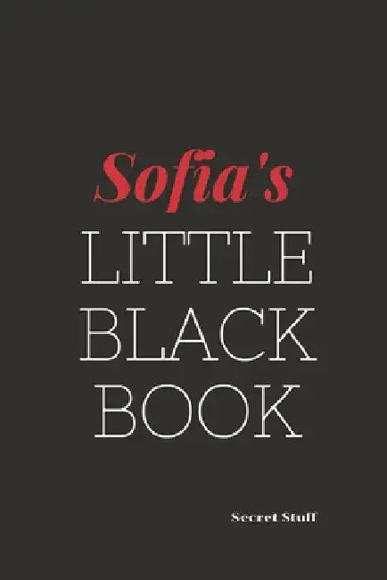Sofia's Little Black Book: Sofia's Little Black Book by Graeme Jenkinson