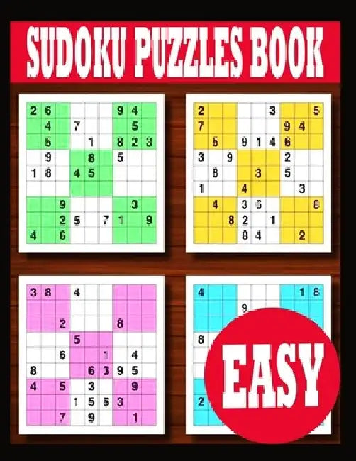 Sudoku Puzzle Book: Easy Sudoku Puzzle Book including Instructions and answer keys - Sudoku Puzzle Book for Adults by Paper