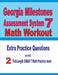 Georgia Milestones Assessment System 7 Math Workout: Extra Practice Questions and Two Full-Length Practice GMAS 7 Math Tests by Reza Nazari