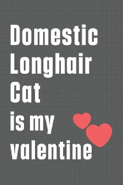 Domestic Longhair Cat is my valentine: For Domestic Longhair Cat Fans by Bigtime Publications