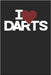 I Love Darts: : Spielmodus Crickets I Notieren von Punkten I Spielblock mit Dart Outs I Mit Freunden im Tunier oder Training I Score Punkte aufnehmen by Block, Dart