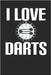 I Love Darts: : Spielmodus Crickets I Notieren von Punkten I Spielblock mit Dart Outs I Mit Freunden im Tunier oder Training I Score Punkte aufnehmen by Block, Dart