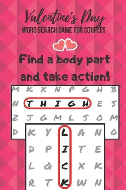 Valentine's Day Game for Couples: Word Search Challenge for Adults Naughty Foreplay Large Print Romantic Puzzle Book for Boyfriend, Girlfriend, Husban by Enamoured Books